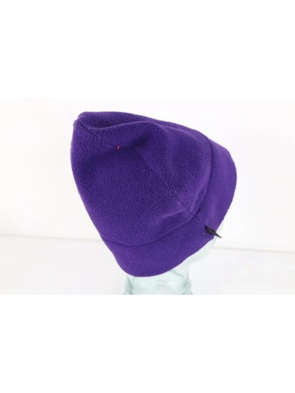 Vintage 90s REI Blank Fleece Winter Beanie Hat Cap Purple Size M/L Ski Snowboard